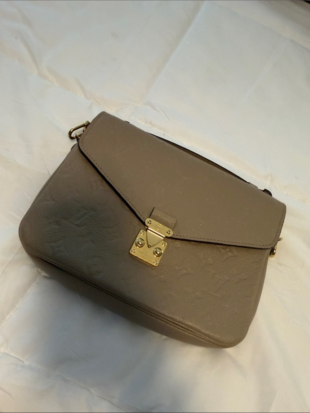 Louis Vuitton Pochette Métis in Turtledove